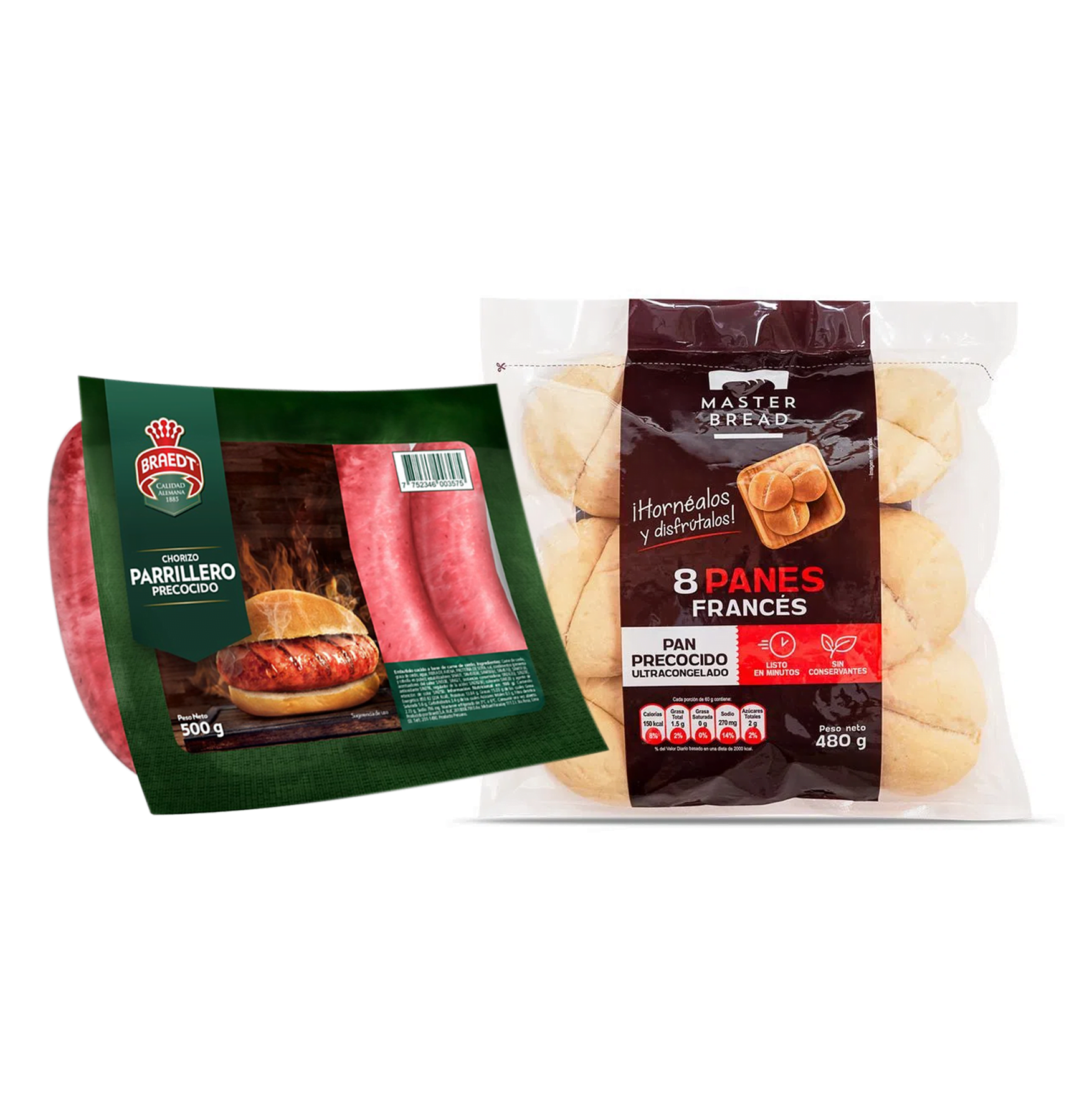 Pack Choripan Bread - Efood Supermercado Peruano Digital con Delivery