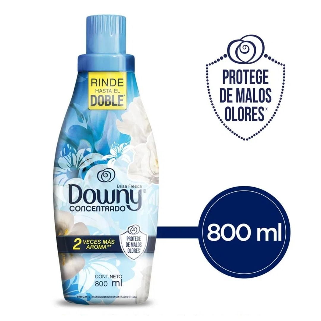 Suavizante de Ropa Downy Brisa Fresca 800ml - Efood Supermercado Peruano  Digital con Delivery